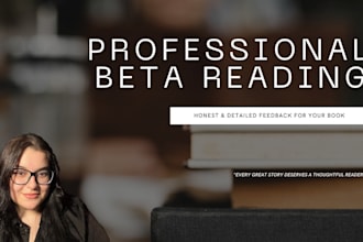 read your book and provide detailed feedback