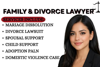 prepare professional family and divorce legal documents