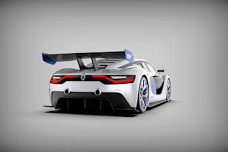 do 3d car modelling 3d car amimation car design render racing car