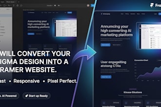 convert figma to framer website