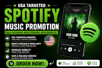 do spotify marketing, USA spotify music promotion