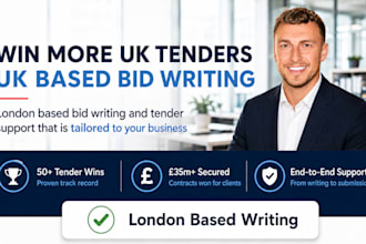 write a winning UK bid, tender and proposal for public sector contracts
