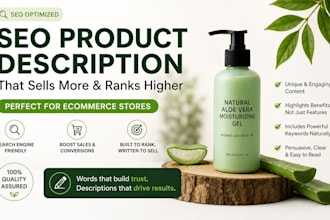 seo product description for ecommerce stores