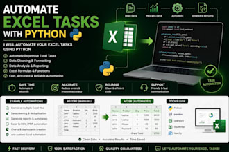 automate excel tasks with python