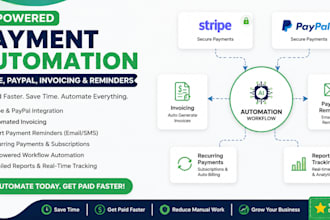 ai payment automation with stripe paypal invoicing and reminders