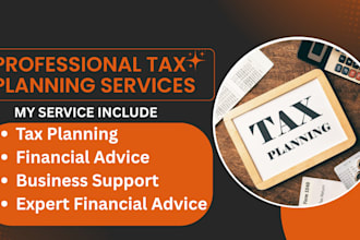 do year round tax planning and financial advice