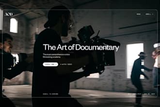 build squarespace videographer website filmmaker website music producer website