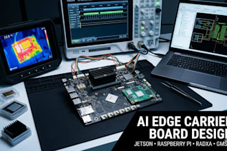 design custom carrier board pcb for raspberry pi cm, nvidia jetson, and radxa