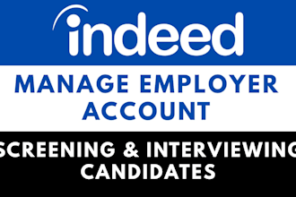 post and manage your indeed employer account for recruitment