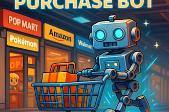 create auto purchase bot, auto checkout bot, pokemon, walmart bot, autobuy bot