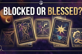 reveal if your situation is blocked or blessed using tarot