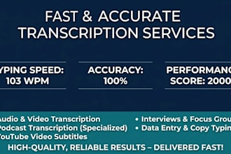 transcribe your audio or video