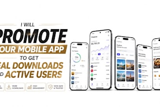 promote your mobile app to get real downloads and active users