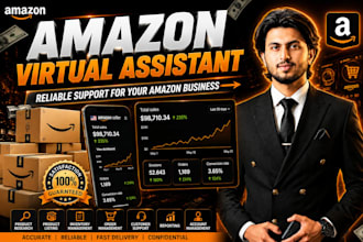 be your amazon virtual assistant for amazon fba  seller central