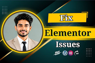 fix elementor issues, layouts and responsiveness professionally