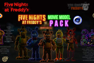 edit, create, port custom sfm model, tf2 model, gmod playermodel, fnaf character