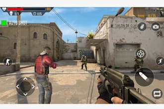 develop multiplayer survival horror game, shooting game, fighting game in unity