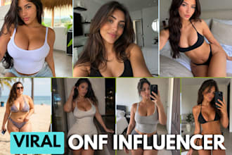 create a real ai influencer or virtual onlyfans model with unique identity