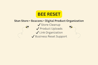 organize your stan store, beacons, and digital products