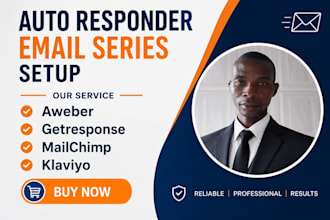 setup klaviyo mailchimp email marketing automation series