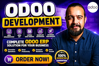 odoo development odoo implementation, optimized odoo erp and api integration