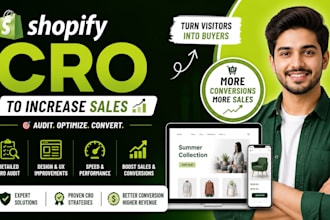 do professional shopify cro to increase sales