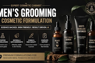 do men grooming skincare, beard oils, post shave serum, skincare for facial hair