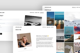 design ugc portfolio website canva squarespace ugc portfolio personal website