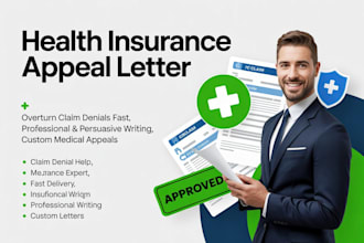 write a winning health insurance appeal letter to overturn claim denial