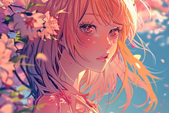 design a anime character