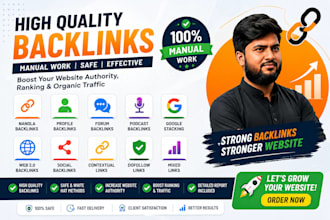 create high quality nandla and SEO profile backlinks
