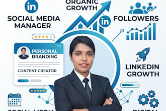 manage linkedin strategy growth engagement branding