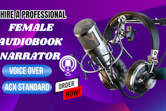 narrate acx audible audiobook and commercial voice over