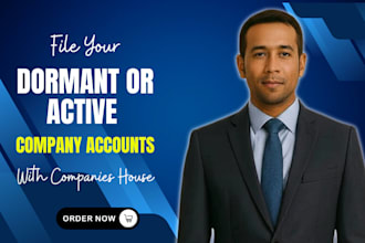 file your dormant or active company accounts with companies house