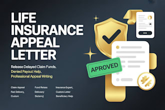 create professional beneficiary appeal letters for insurance fund release