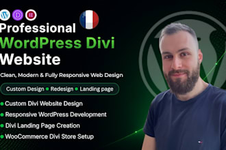 build a high converting wordpress divi site for your french real estate