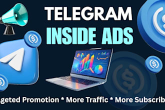 promote your brand or website with telegram inside ads