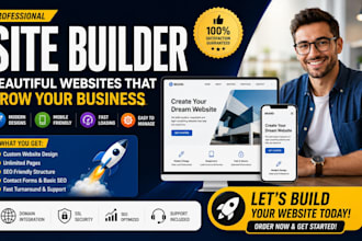 build website design site builder business development ionos,wizishop,jimdo,