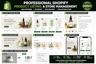 be your e commerce virtual assistant for shopify amazon and meesho