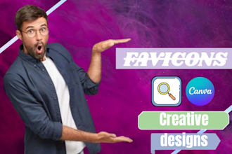 create creative designs, and favicon