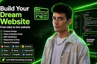 create and launch a modern responsive business website