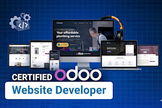 design odoo website modules redesign, develop, configure, customize odoo erp