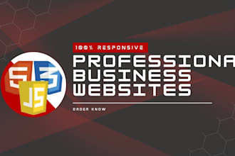 create custom responsive PHP mysql website development HTML CSS