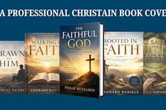 design christian book cover devotional memoir book cover for amazon kdp ebook