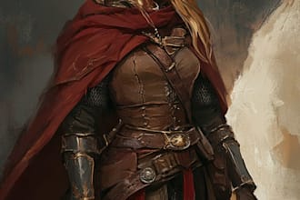 dnd character art and dnd character art