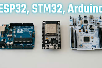 pcb design, schematic, multilayer pcb layout, iot, esp32, stm32 and arduino