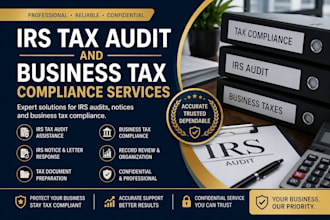 handle irs tax audit and business tax compliance services