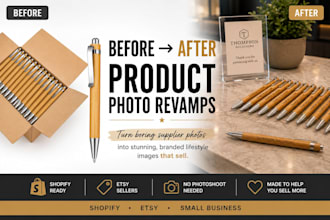 revamp shopify product photos for higher conversions