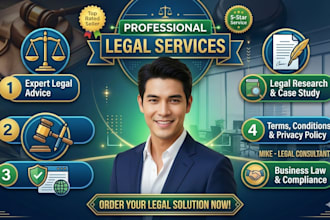 provide professional legal advice, legal research, and contract drafting