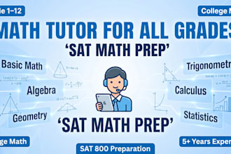 tutor dedicated students to score perfect 800 sat math score